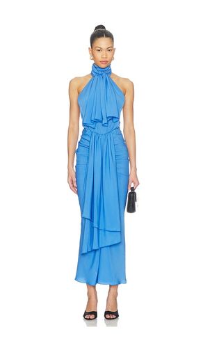 Bow Neck Maxi Dress in . Größe 36. Also in 38, 40 - Rowen Rose - Modalova
