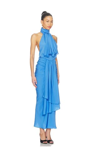 Bow Neck Maxi Dress in . Größe 34. Also in 36, 38, 40 - Rowen Rose - Modalova