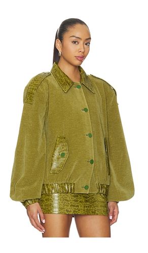 Crop Bomber Jacket in . - size L (also in M, XS) - Rowen Rose - Modalova