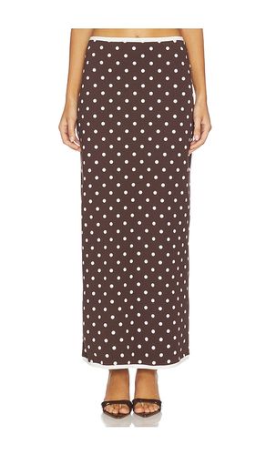 Polka Dots Long Skirt in . Size 32. Also in 34, 36, 38 - Rowen Rose - Modalova