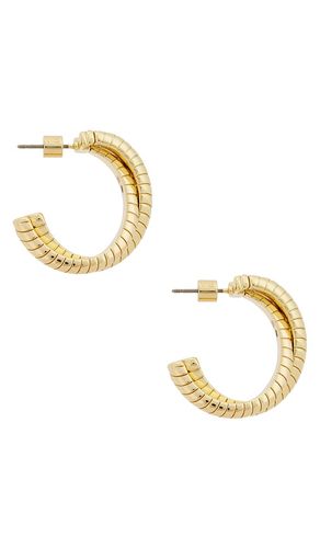 Double Cobra Hoop Earrings in - Roxanne Assoulin - Modalova