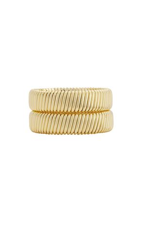 Rolling Bracelet Set Of 2 in - Roxanne Assoulin - Modalova