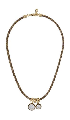 The Cubic Drop Cord Necklace in - Roxanne Assoulin - Modalova