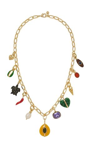 The Multi Charm Chain Necklace in - Roxanne Assoulin - Modalova