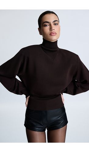 Kery Mock Pullover in Brown. - size L (also in M, S, XL, XS, XXS) - REVOLVE LOS ANGELES - Modalova