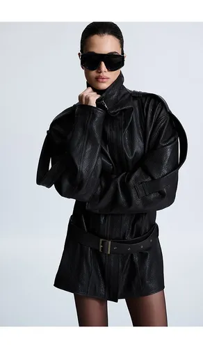 Rouen Leather Jacket in . Size L. Also in M, S, XS - REVOLVE LOS ANGELES - Modalova