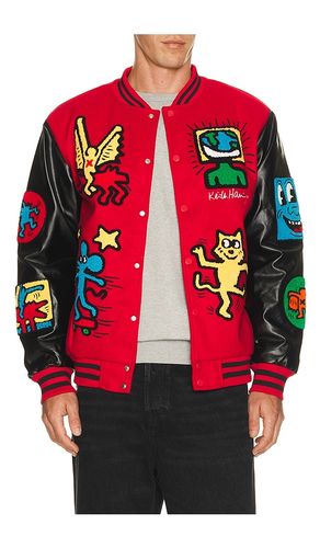 Keith Haring Varsity Jacket in . - size S (also in M, L, XL/1X) - REASON - Modalova