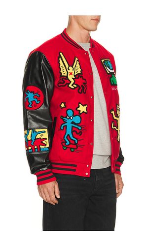 Keith Haring Varsity Jacket in . Size L. Also in M, S, XL/1X - REASON - Modalova