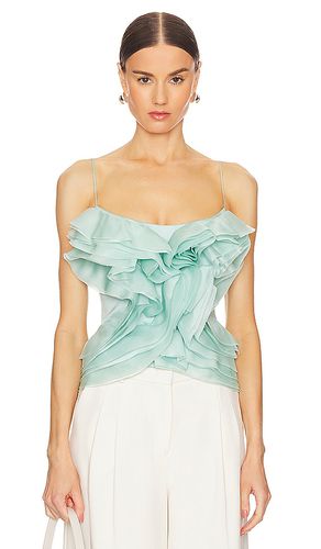 Ruffled Organza Corset Top in . - size 36/S (also in 38/M, 42/XL) - Rozie Corsets - Modalova