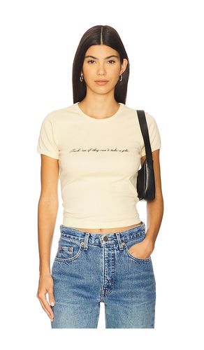 Joker Baby Tee in Cream. - size L (also in M, S, XL, XS) - Remington Stone - Modalova
