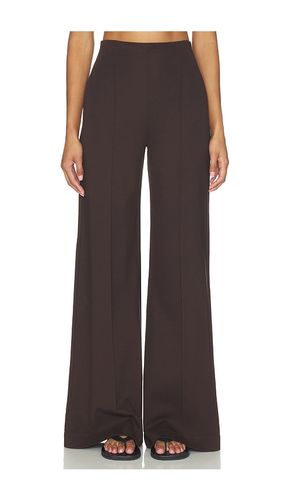 Ponte Knit Long Wide Leg Pant in . Size L. Also in M, S - Ripley Rader - Modalova