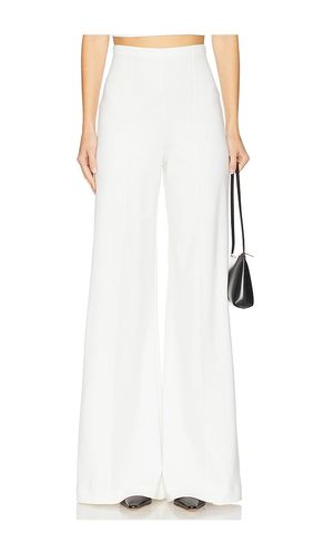 Ponte Knit Wide Leg Pant in White. - size L (also in XS) - Ripley Rader - Modalova