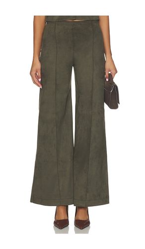 Suede Standard Wide Leg Pant in . Size M. Also in S, XS - Ripley Rader - Modalova
