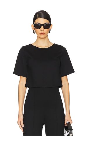 Ponte Knit Short Sleeve Top in . - size L (also in M, S, XS) - Ripley Rader - Modalova