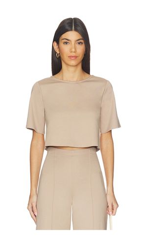 Ponte Knit Short Sleeve Top in . Size L. Also in M, S - Ripley Rader - Modalova