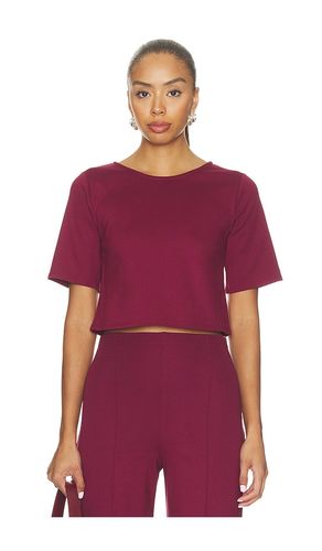 Ponte Knit Short Sleeve Top in . - size L (also in M, S, XS) - Ripley Rader - Modalova