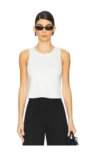 Ponte Knit Tank Top in White. - size L (also in M, S) - Ripley Rader - Modalova
