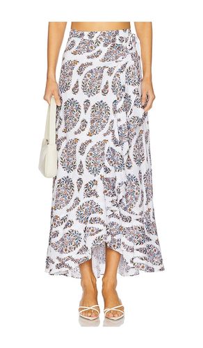 Golestan Ruffle Skirt in Ivory. - size M/L (also in S/M, XS/S) - Rosewater House - Modalova