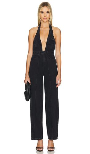 Sadie Denim Jumpsuit in . - size 24 (also in 25, 26, 27, 28, 29, 30) - RTA - Modalova