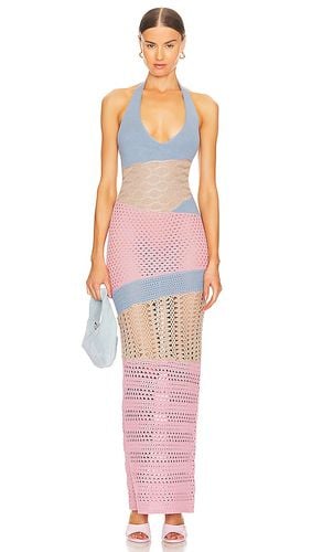 Patchwork Knit Midi Dress in . Taglia XS - RTA - Modalova