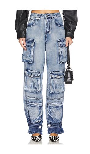 Lea Cargo Jeans in Denim-Medium. - size 26 (also in 27) - RTA - Modalova