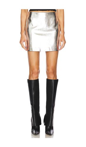 Yvette Mini Skirt in Metallic . - size L (also in M, S, XS, XXS) - RTA - Modalova