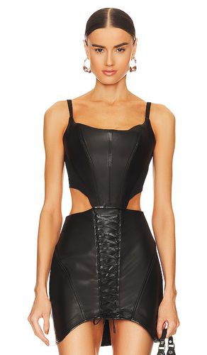 Dinis corset top en color talla 0 en - Black. Talla 0 (también en 2) - RTA - Modalova