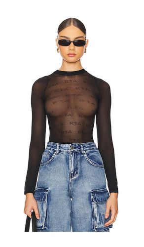 Dahlia Mesh Jacquard Top in . Taglia XS-S - RTA - Modalova