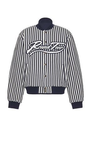 Reversible Varsity Jacket in Blue. - size L (also in M, S) - Round Two - Modalova