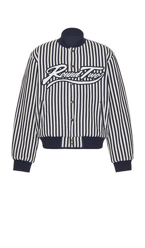 Reversible Varsity Jacket in Blue. - size L (also in M, S, XL/1X) - Round Two - Modalova