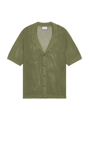 Casper Knit Shirt in Green. - size L (also in M, S) - Runaway The Label - Modalova