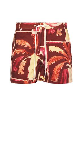 Amalfi Boardshort in Red. - size L (also in M, S, XL/1X) - Runaway The Label - Modalova