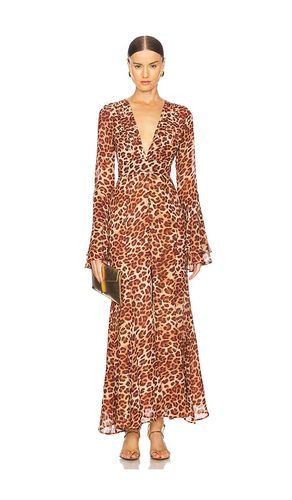 Sari Maxi Dress in Brown. - size M (also in S, XS) - Runaway The Label - Modalova