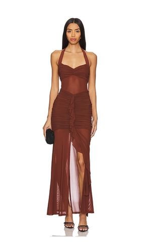 Tallula Maxi Dress in Brown. - size L (also in M, S, XL/1X, XS) - Runaway The Label - Modalova