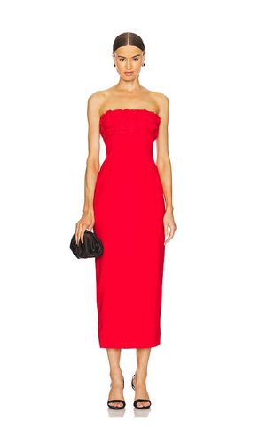 Vestido midi lottie en color talla L en - Red. Talla L (también en M, S, XL/1X, XS) - Runaway The Label - Modalova