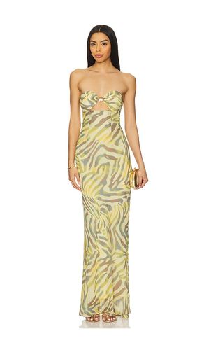 Midal Maxi Dress in Cream,Green. - size L (also in M, S, XL) - Runaway The Label - Modalova