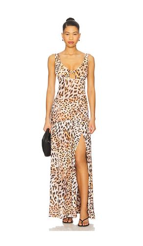 Denver Maxi Dress in Tan. - size L (also in M) - Runaway The Label - Modalova