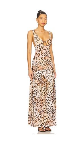 Denver Maxi Dress in Tan. - size L (also in M) - Runaway The Label - Modalova