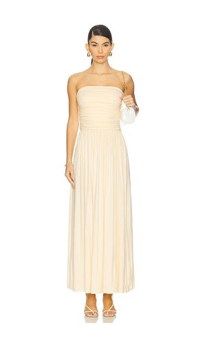 Malone Ruched Strapless Maxi Dress in . - size S (also in XS, M, L, XL) - Runaway The Label - Modalova