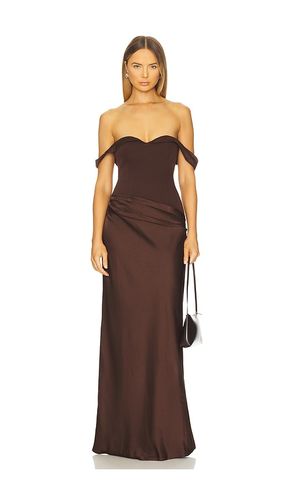 Ebony Off Shoulder Maxi Dress in . Size L. Also in M, XS - Runaway The Label - Modalova
