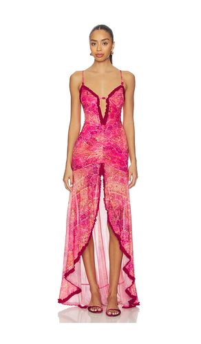 Kiata Maxi Dress in Pink. - size L (also in XL) - Runaway The Label - Modalova