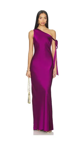 Viola One Shoulder Maxi Dress in Purple. - size L (also in S) - Runaway The Label - Modalova