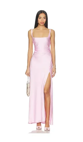 Esme High Split Maxi Dress in Pink. - size S (also in XL, XS) - Runaway The Label - Modalova
