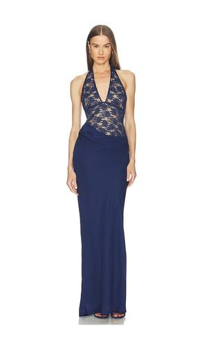 Lina Halter Draped Maxi Dress in . Size L. Also in M, XS - Runaway The Label - Modalova