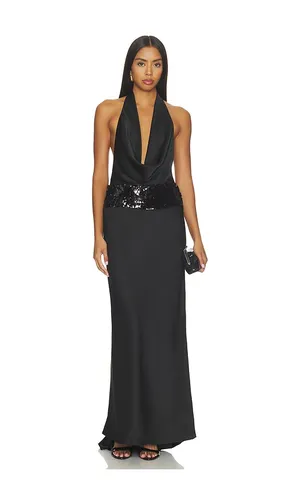 Marcella Deep Plunge Maxi Dress in . Size L. Also in M, S, XL - Runaway The Label - Modalova