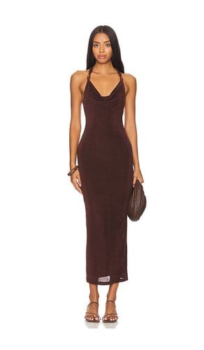 Enora Maxi Dress in Brown. - size L (also in M, XL/1X, XXL/2X) - Runaway The Label - Modalova