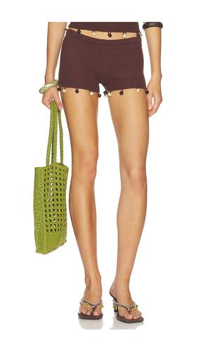 Bailee Mini Knit Shorts in . Size L. Also in XL, XS - Runaway The Label - Modalova