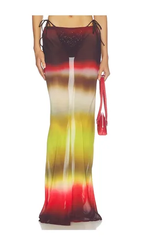 Cyrus Low Waist Sheer Maxi Skirt in . Size L. Also in M, XL - Runaway The Label - Modalova