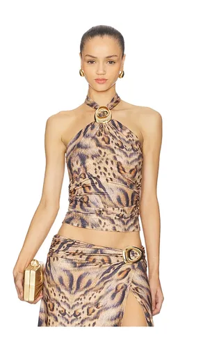 Keeley Halter Top in Brown. - size M (also in S, XS) - Runaway The Label - Modalova