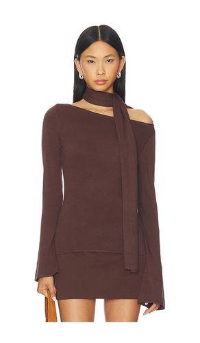 Cruisa Top in Chocolate. - size L (also in S, XS) - Runaway The Label - Modalova